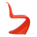 Panton S shape plastic chairs replica